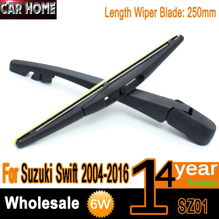 Free Shipping Car Rear Windshield Wiper Blade and Arm For Suzuki Swift