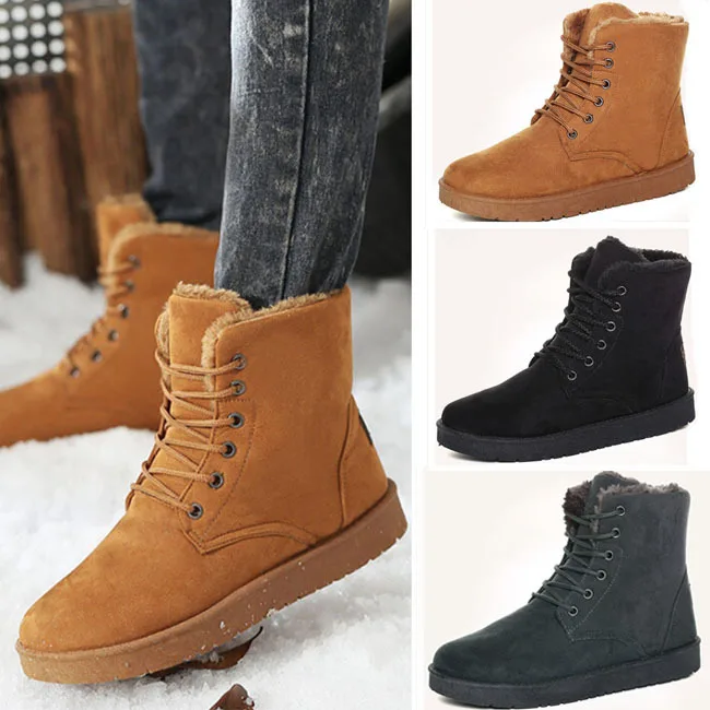 men's winter boots with fur inside