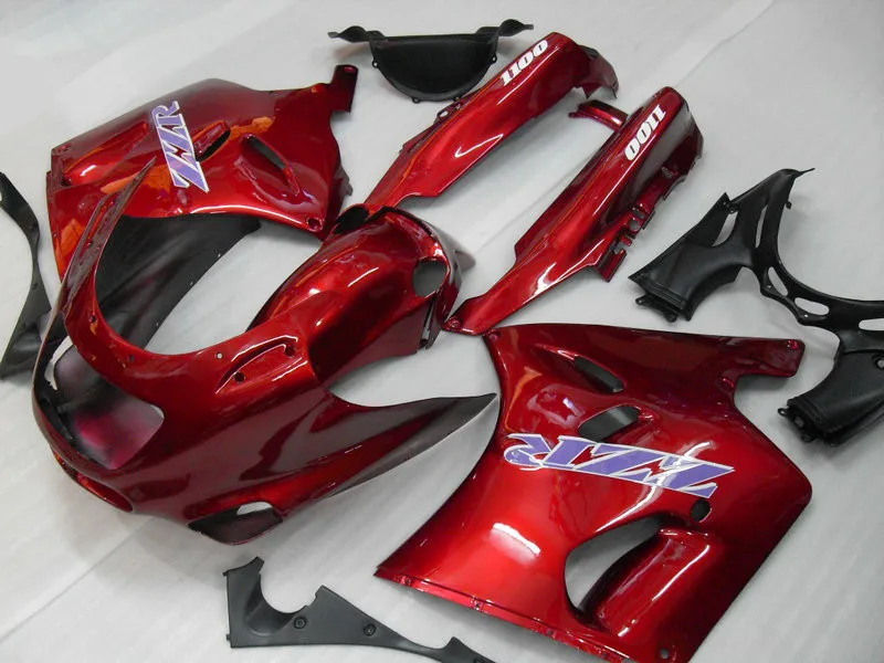 Набор обтекателей для KAWASAKI Ninja ZZR1100 93 99 00 01 03 ZZR 1100 2001 2003 ABS|Накладки и декоративные
