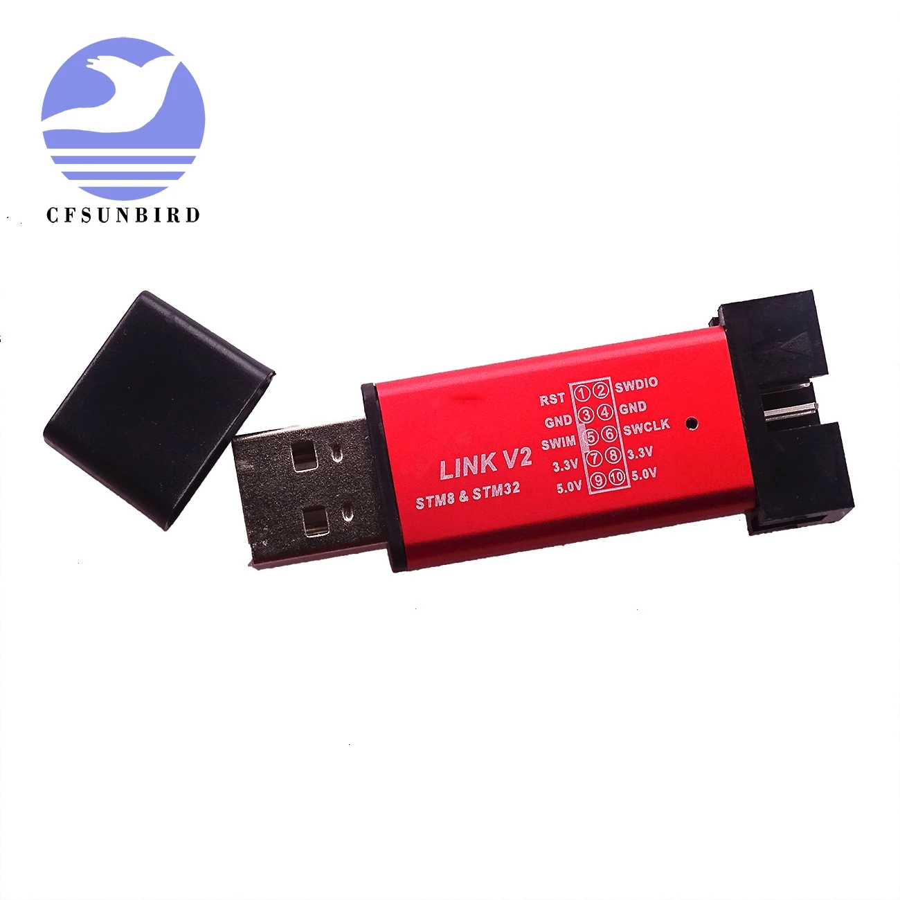 1 шт. ST LINK Stlink Link V2 Mini STM8 STM32 симулятор загрузки Программирование с
