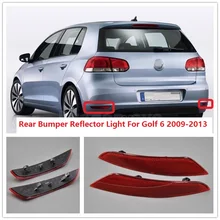 2 шт. для VW Golf A6 MK6 2009 2010 2011 2012 2013 автомобиль-Стайлинг задний бампер угловой отражатель декоративные накладные свет лампы