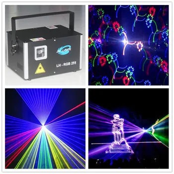 

Hot Sale professional 3000mW ILDA fireworks with 45k and sd card animation rgb laser disco stage light