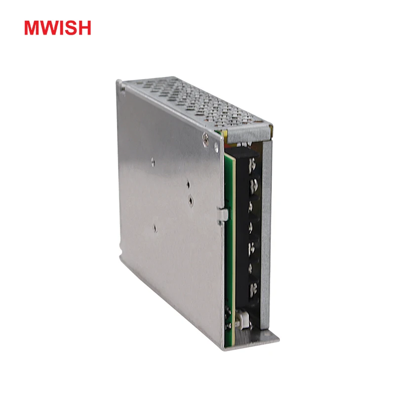 Mwish LRS импульсный источник питания 120 24 один Выход ac dc Вт В источника