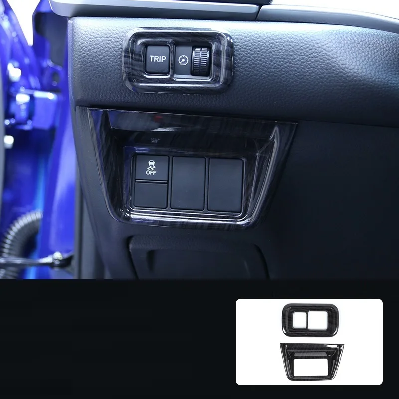 

Automovil Automobile Chromium Air Conditioner Control System Interior Dashing Covers Trim Bright Sequins 18 19 FOR Honda Inspire