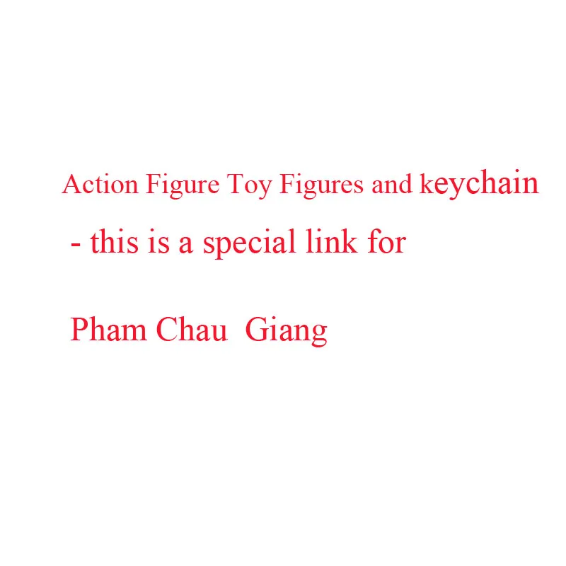 Action Figure Toy Figures and keychain for Pham Chau Giang