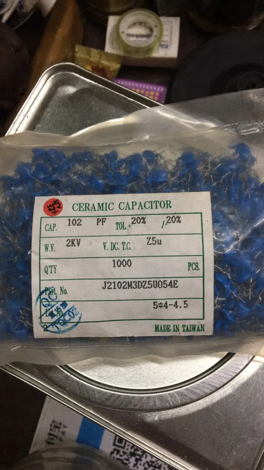 Новый и оригинальный J2102M3DZ55U054E 102PF 2KV Z5U 2% | Электроника