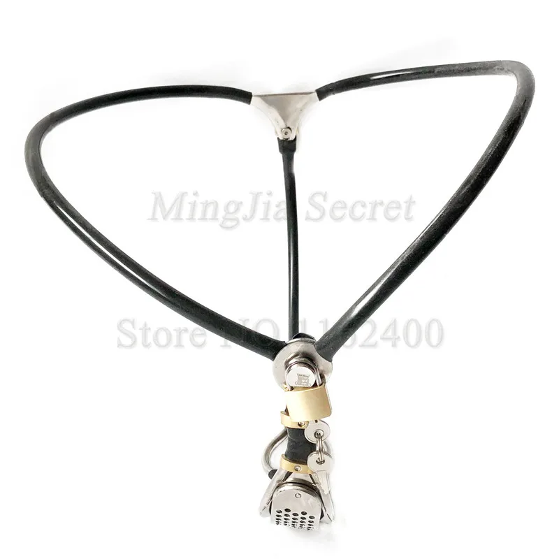 女用纯贞隐形贞操带-黑色3