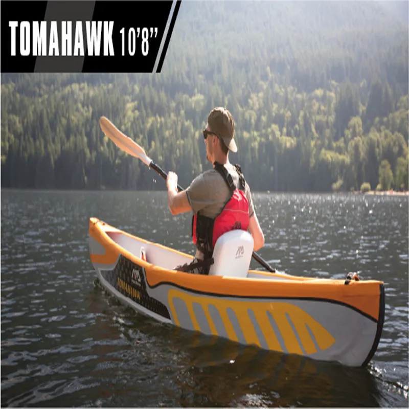 Бесплатная доставка Aquamarina надувная Tomahawk 10Ǝ &quotКаяк Лодка дрейфующая лодка|boat