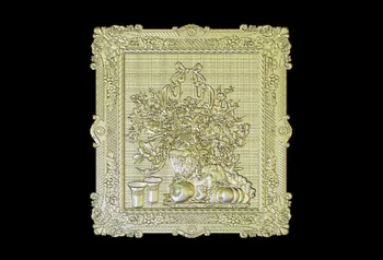 

3d flower frame model relief for cnc router printer in STL file format M293