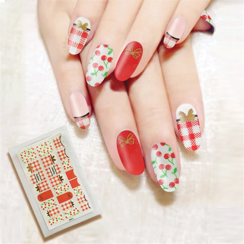 Nail Art Sticker 12 Sheets / Lot Manicure Decoration Styling Tools Nail