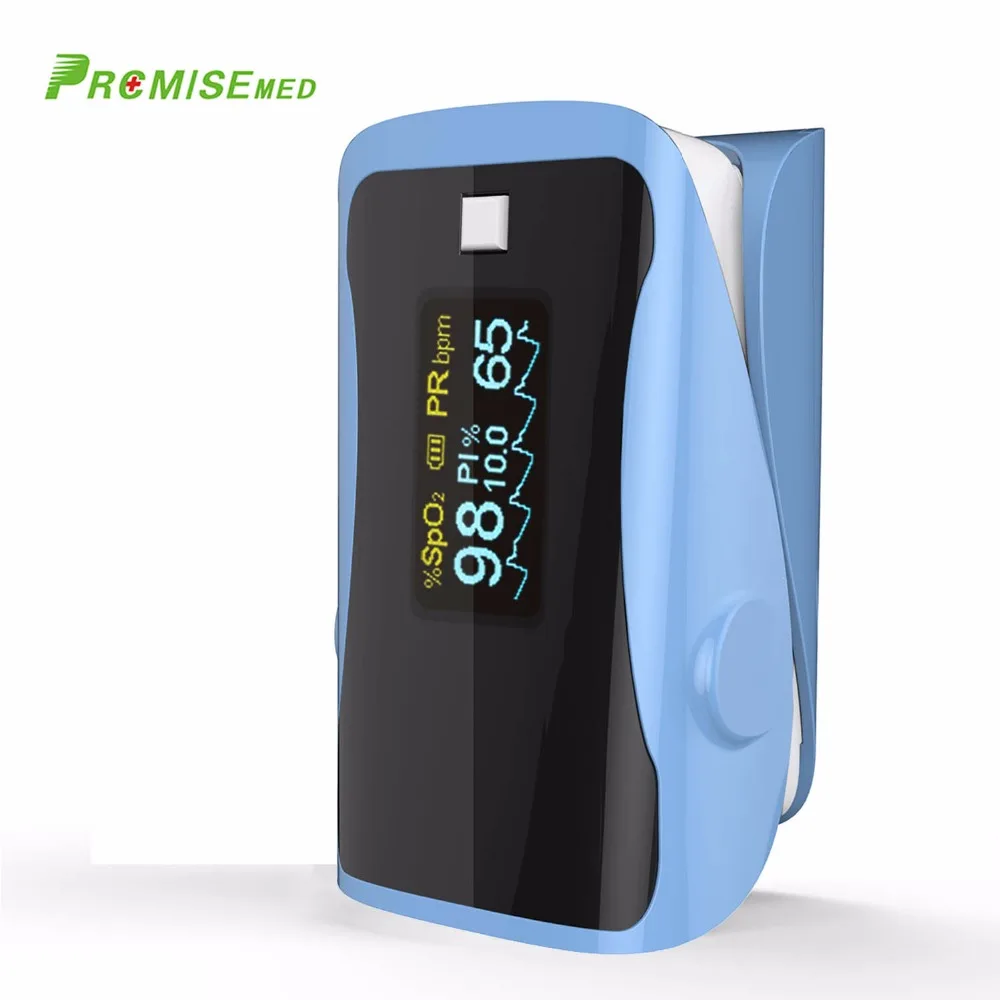 

PRO-F9S Finger Pulse Oximeter,Blood Oxygen SPO2,Accurate For Medical Equipment And Daily Sports Pulse Rate Alarm Meter,CE- Blue
