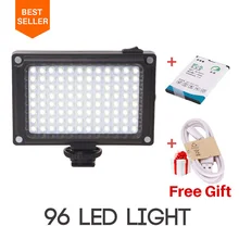 Ulanzi AriLight 96 Video Light Mini LED Video Light with BP-4L Battery Photo Lighting for Canon Nikon Sony Youtube