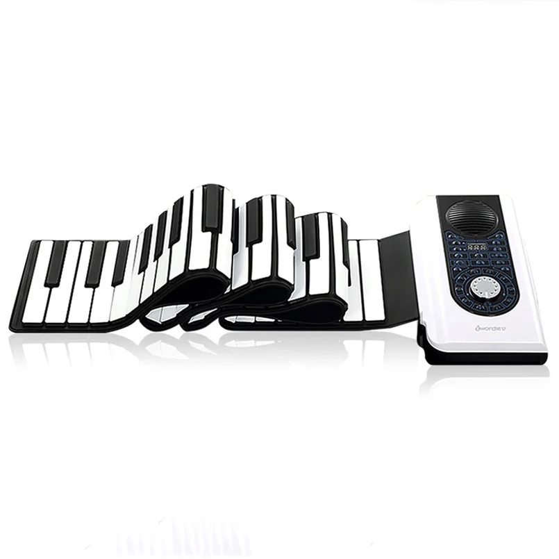 

DoReMi 88-key Hand Roll Up Electronic Piano Professional MIDI Out Piano Portable Adult Beginner Foldable Pianos S2088-88