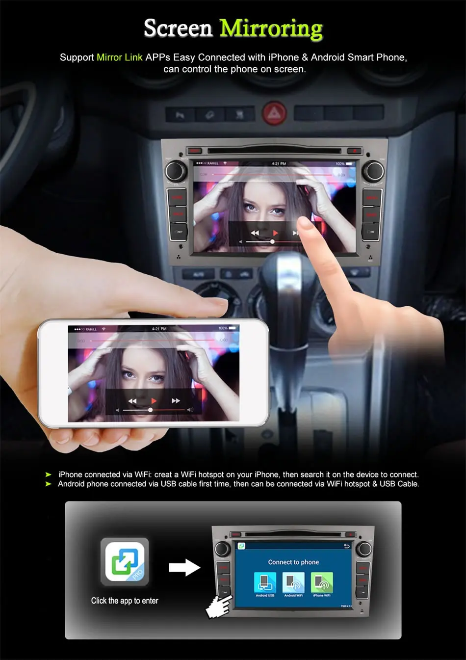 Discount vehicel 2 din car radio gps Android 6.0 with bluetooth USB car dvd For Vauxhall Opel Astra H G J Vectra Antara Zafira  wifi 4G 5