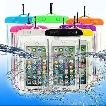 

Luminous Waterproof Mobile Phone Bag Swim Pouch Bag Case Cover Anti-Water Handbags Pouch