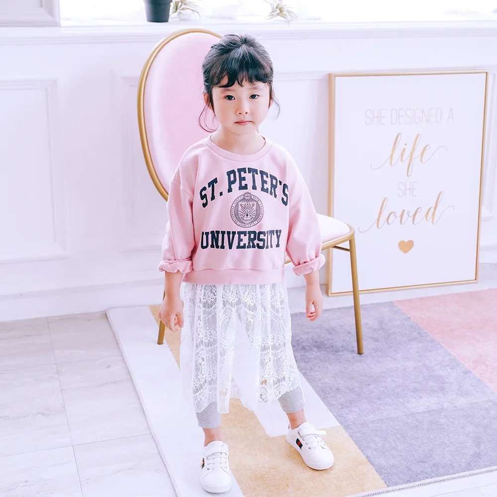 

Mother and Kids Dress Autumn New Children Wear Mombebe Lace Mom Daughter Baby Girl Dress Fashion Toddler Family Matching Outfits