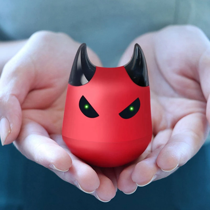 Портативный Bluetooth динамик с микрофоном телефон Поддержка селфи Мультфильм