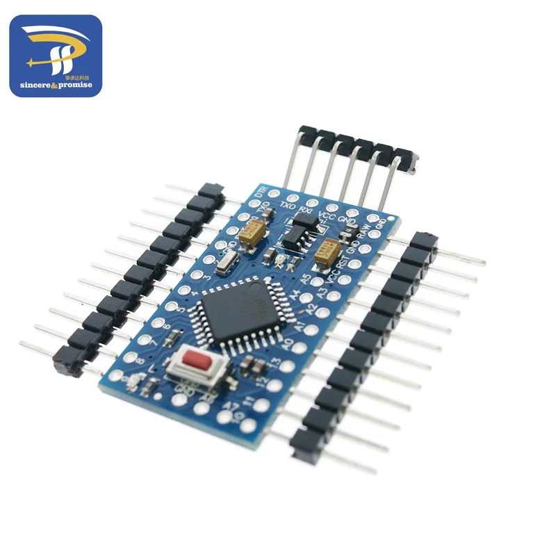 

10PCS/LOT pro mini 328 3.3V 8Mhz electronic building blocks Interactive Media ATMEGA328P 5V/16M for arduino Compatible Nano