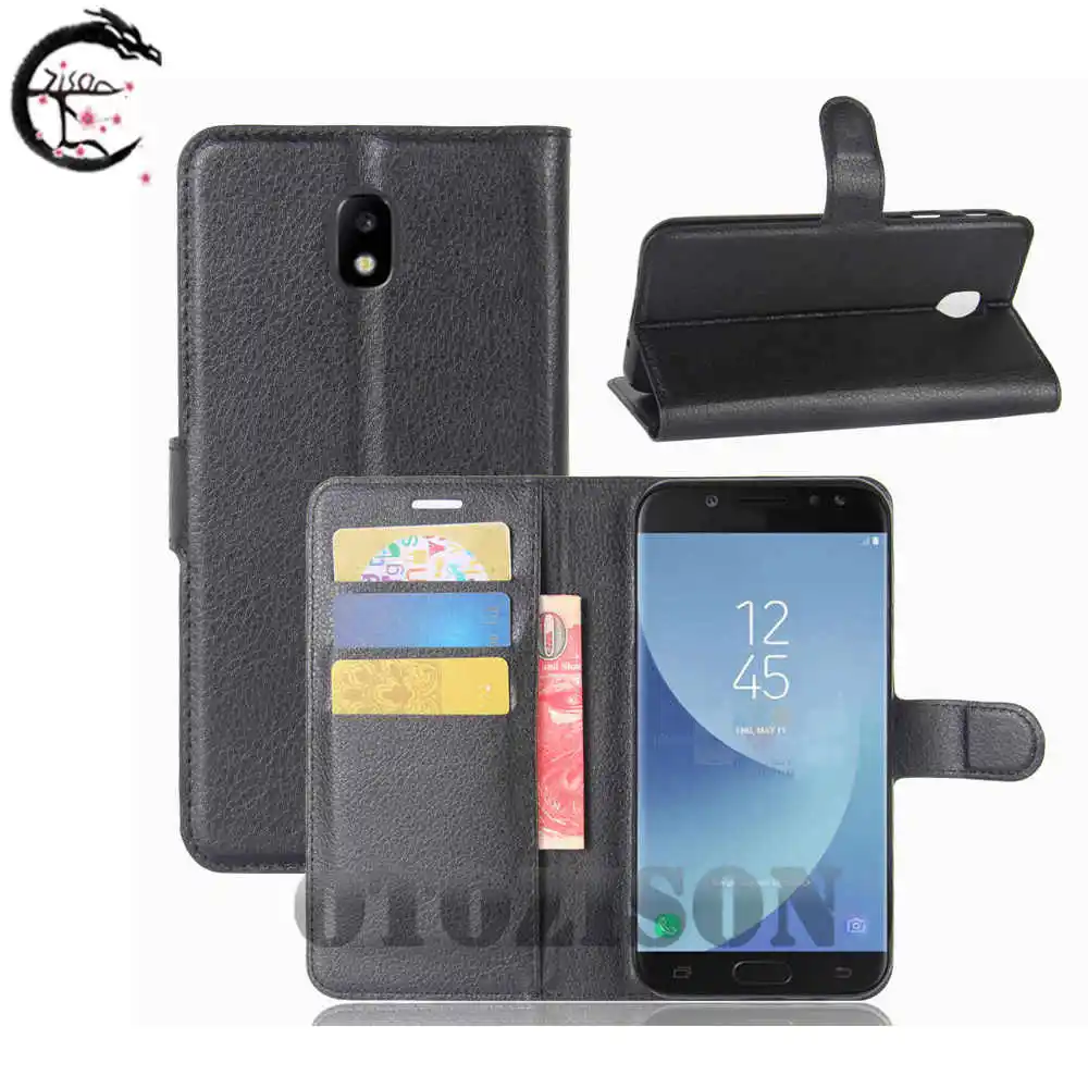 Чехол книжка с держателем для Samsung Galaxy J5 2015 j500 2016 J510 2017 PU кожаный чехол кошелек