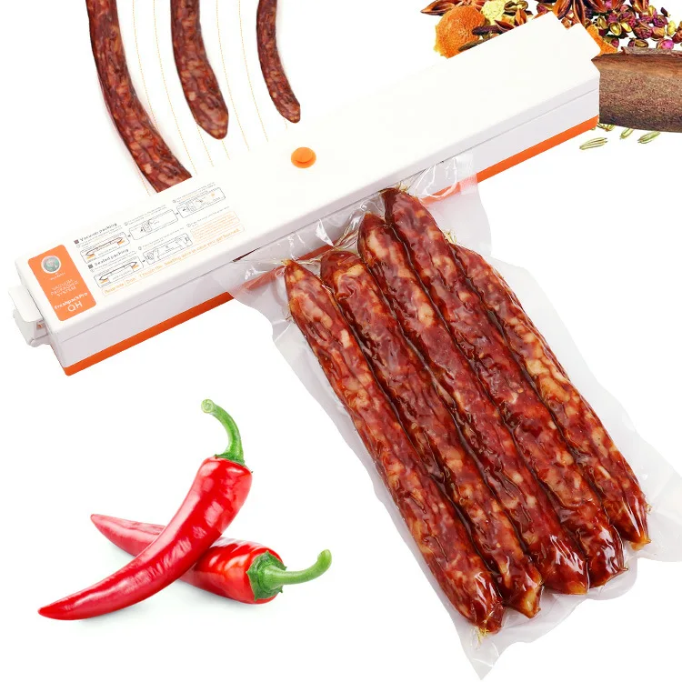 

Fully Automatic Vacuum Sealer QH-01 Food Vacuum Sealing Machine Packaging Machine with 15pcs Bags