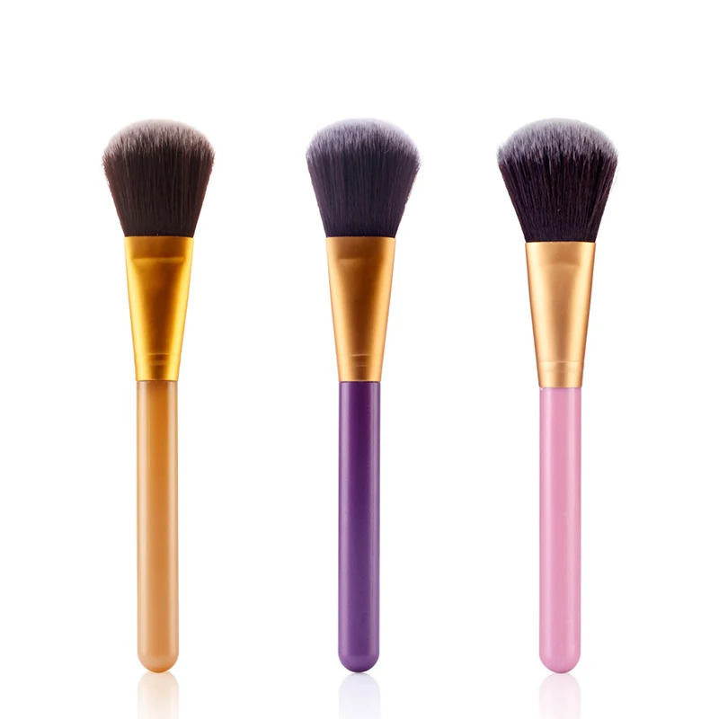 

FGHGF 1Pcs Powder Blush Makeup Brushes Tools Soft Hair Pro Cosmetic Kabuki Countour Cream Make Up Brush Tools