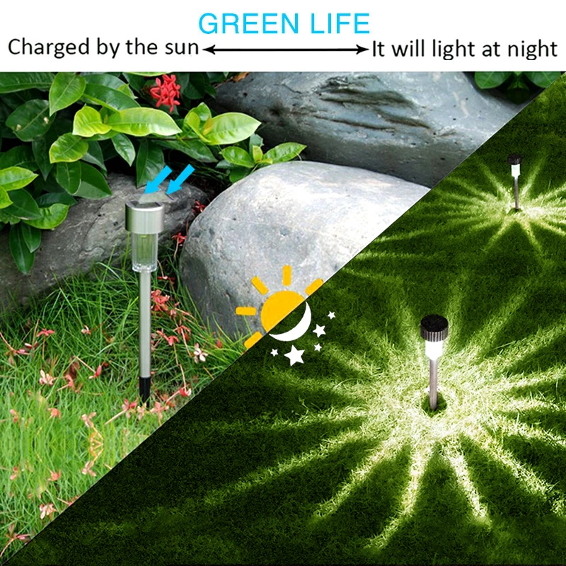20 шт. светодиодный садовый светильник на солнечной батарее|solar lights for garden|solar lightled