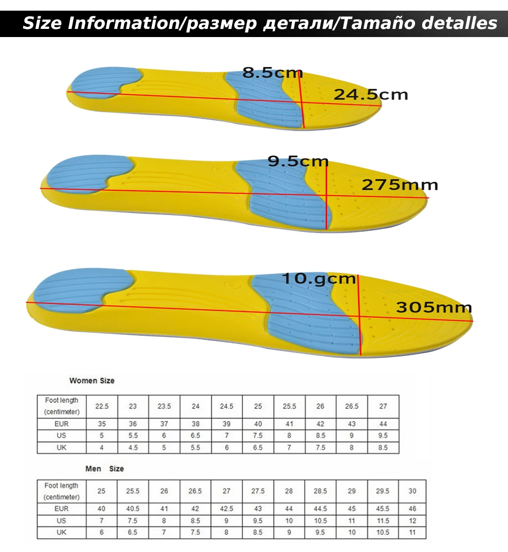 Стельки для обуви обувь с массажным действием вставки ортопедические уход для ног: стельки для подошвенный фасциит Дышащие стельки для