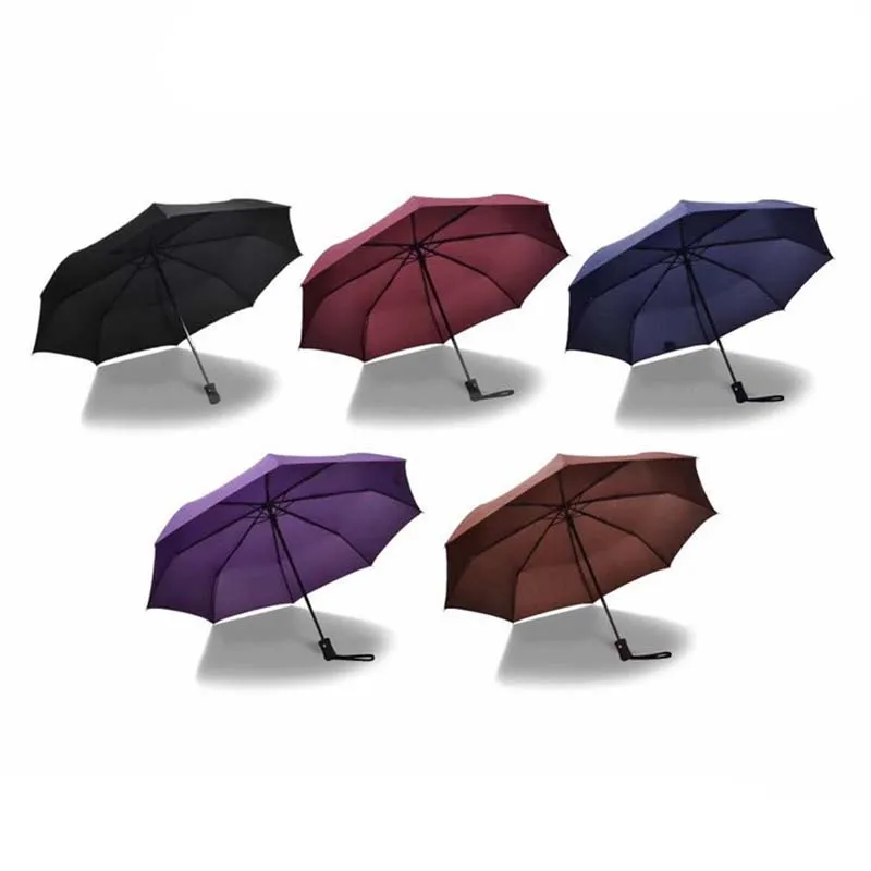 

High Quality Men Women Portable Automatic Windproof Foldable Umbrella for 2 People Outdoor Sports Camping Traveling Equipment