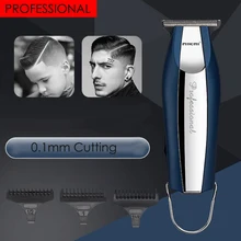 Профессиональный точность машинка для стрижки волос Электрический триммер волос близко к 0,1 мм резки плешивый станок для бритья дома Парикмахерская инструмент 15 W