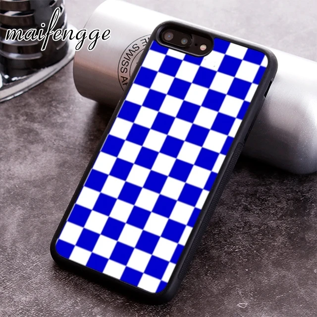 maifengge Checkerboard Checkered phone Case cover For