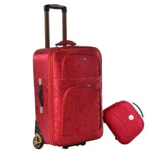 Suitcase valiz bag free shipping women travel bags The wedding red box trolley case,new style,Combo luggage, lock, mute 20 24