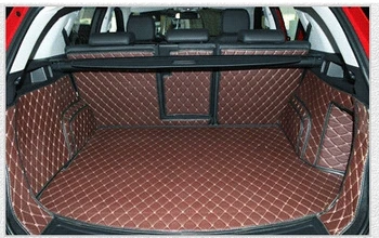 

High quality! Special car trunk mats for Land Rover Discovery Sport 5 seats 2019-2014 waterproof cargo liner mat boot carpets