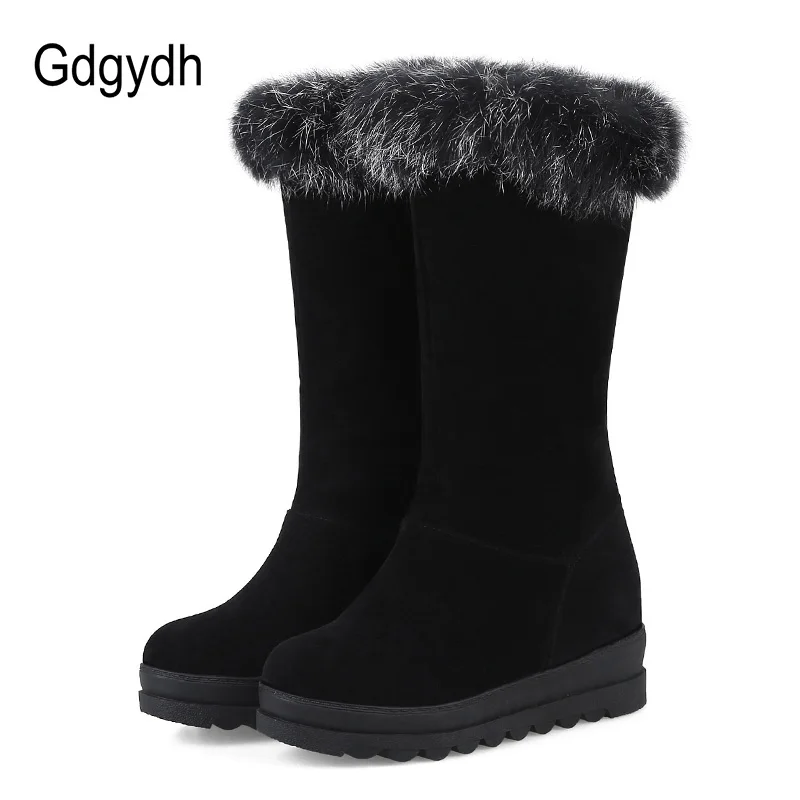 Gdgydh الجملة امرأة الشتاء الأحذية أسافين الإناث المطاط وحيد حذاء نوعية جيدة الفراء حذاء الثلج عالي الرقبة دافئ حجم كبير 43 شحن مجاني Gdgydh الجملة امرأة الشتاء الأحذية أسافين الإناث المطاط وحيد حذاء نوعية جيدة الفراء حذاء الثلج عالي الرقبة دافئ حجم كبير 43 شحن مجاني