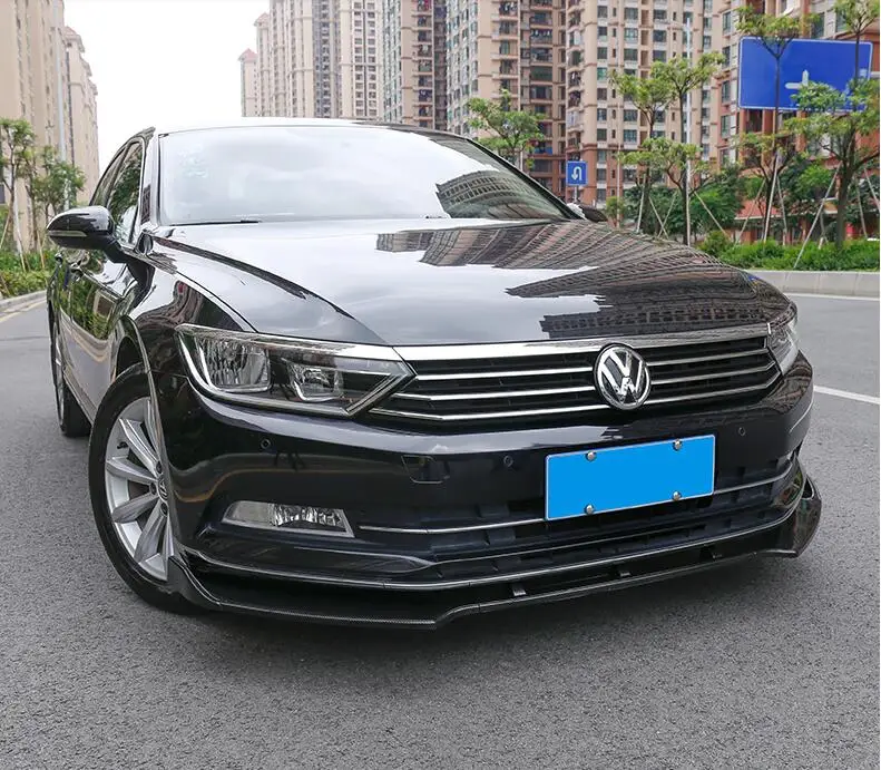 Для Volkswagen Passat B8 обвес спойлер- для Passat ABS сзади задний спойлер переднего бампера Диффузор защитные бамперы