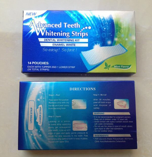 

5 packs/lot Bright White Teeth Whitening Strips White Strips For Dental Home Use ,28pieces/pack