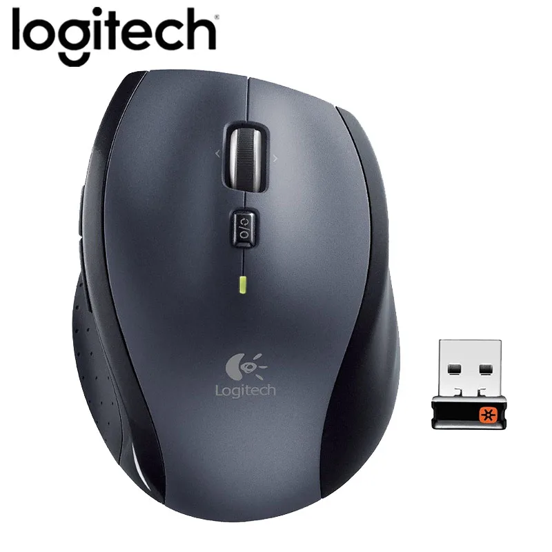 Оригинальная Лазерная беспроводная мышь logitech M705, поддержка официальной проверки, 2,4 ГГц, 1000 точек/дюйм, для Windows 10/8/7