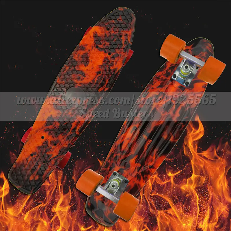 Бесплатная доставка профессиональный полный скейтборд kaykay paten 22 griptape ретро мини