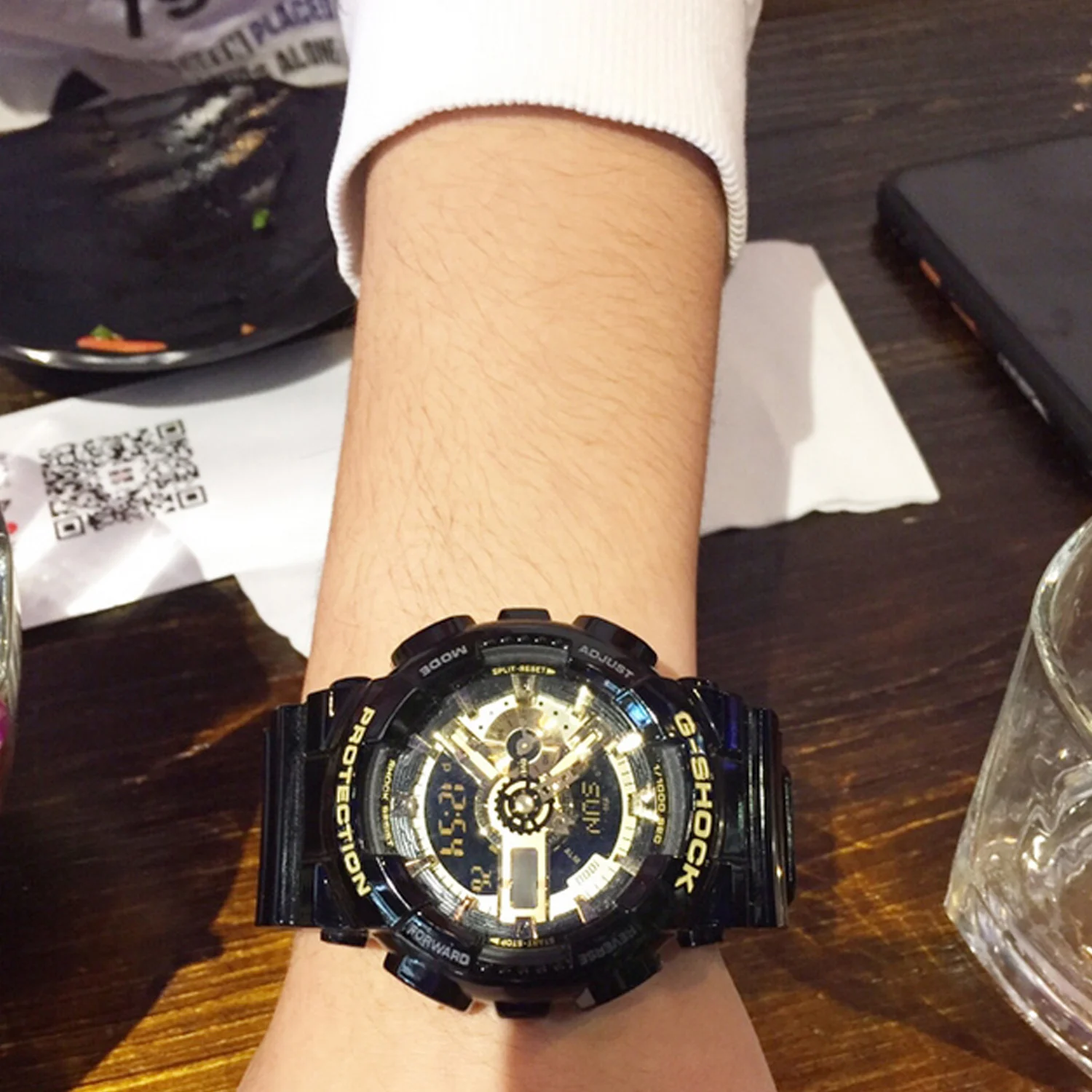 Gosear регулируемый водонепроницаемый резиновый сменный ремешок для часов Casio G SHOCK