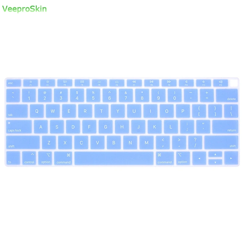 Чехол для клавиатуры Macbook Air 13 защитный силиконовый чехол A1932 2018 выпуска|Чехлы