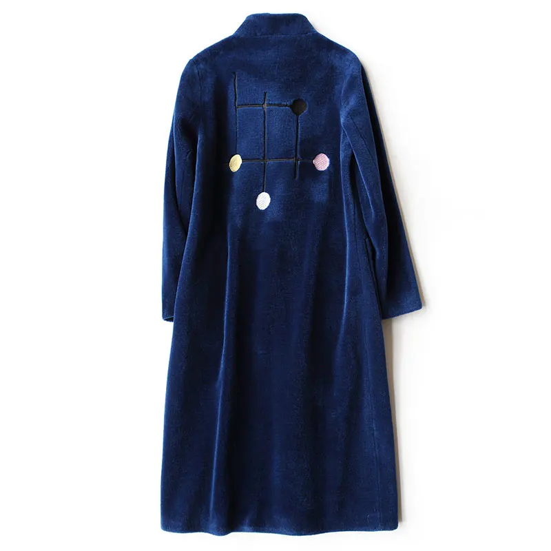 AYUNSUE Natural Wool Femal Jacket 2018 Causal Women's Real Fur Coat Sheep Shearling Coats Long Winter Warm Outerwear WYQ1004 AYUNSUE Natural Wool Femal Jacket 2018 Causal Women's Real Fur Coat Sheep Shearling Coats Long Winter Warm Outerwear WYQ1004