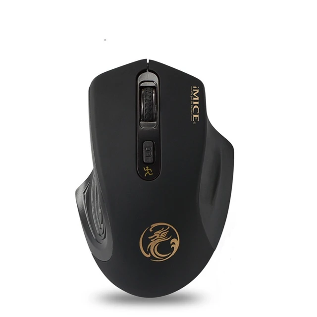 Best Price Cool 2.4Ghz Mice Wireless Mouse USB Optical Power Saving Symmetrical Right Hand Gaming Mouse For Computer Laptop Gamer