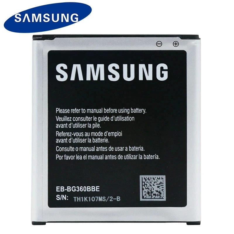 Аккумулятор Samsung Galaxy Core Prime G360 G361 G360V G3608 G360H J200 EB-BG360CBE EB-BG360CBC EB-BG360BBE NFC 2000 мАч