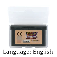 

32 Bit Video Game Cartridge Super Street Fighter II Turbo Revival Console Card EU Version English Language Support Drop Shipping