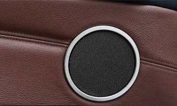 

For BMW X4 2014 2015 Door Speaker Sound Cover Trim 4pcs