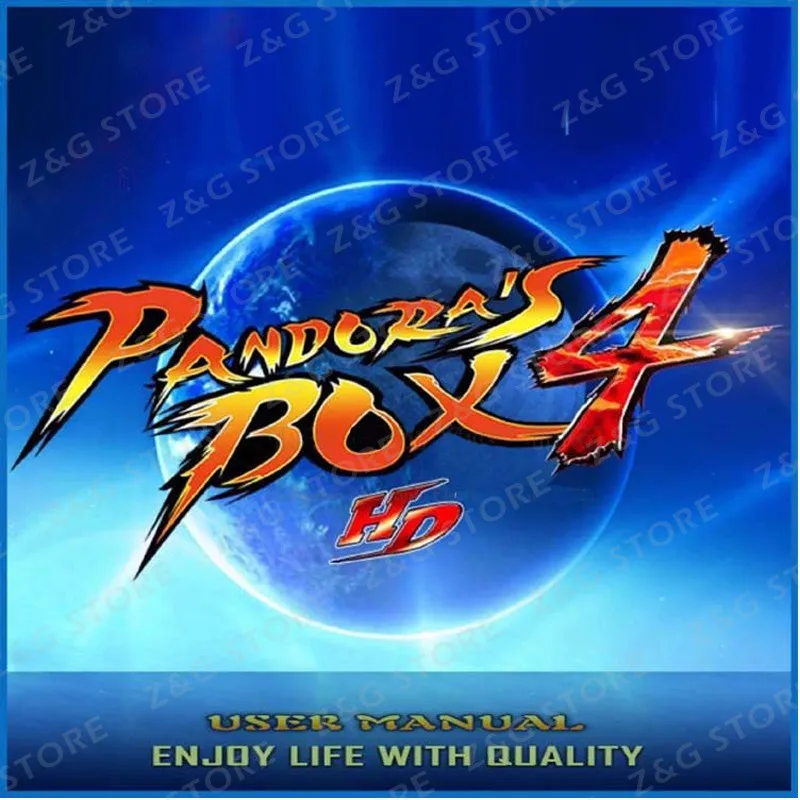 

free shipping Origina pandora's box 4 HD pandora box 4 Jamma game board 645 in 1 Arcade Mutligame Board