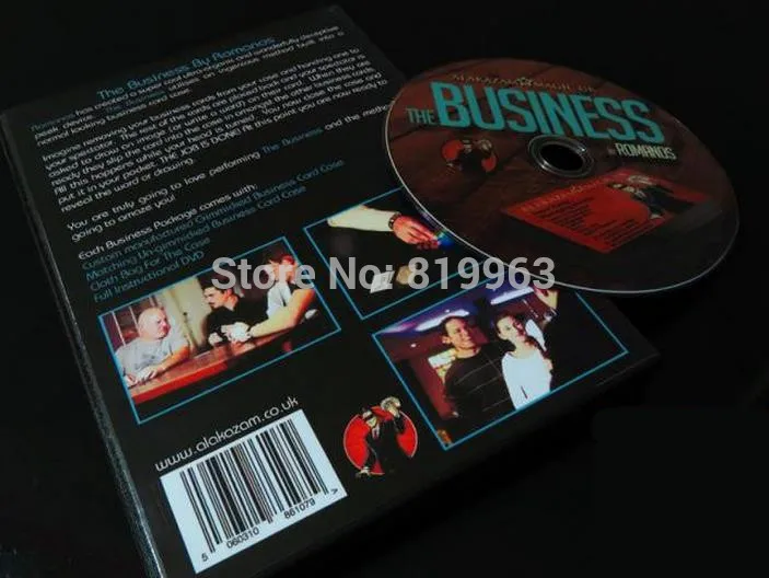 The Business (DVD And Gimmick) от Romanos и Alakazam Magic фокус ментализм реквизит для сцены открытка