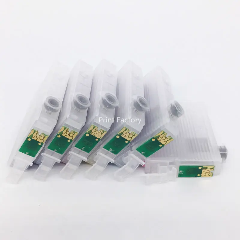 Многоразовый картридж с постоянным чипом для Epson RX615 R270 R290 Artisan 837 без чернил|refillable