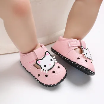 

Skid-Proof Baby Shoes Soft Genuine Leather Baby Boys Girls Infant Shoes Slippers 0-6 6-12 12-18 18-24 First Walkers