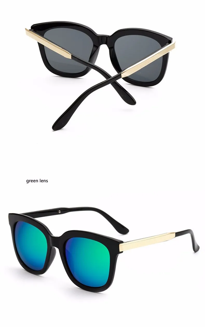 High Quality Couple Square Sunglasses Women Brand Designer Vintage Retro sun glasses for women Men Sunglass Mirror Lunette Femme (10)