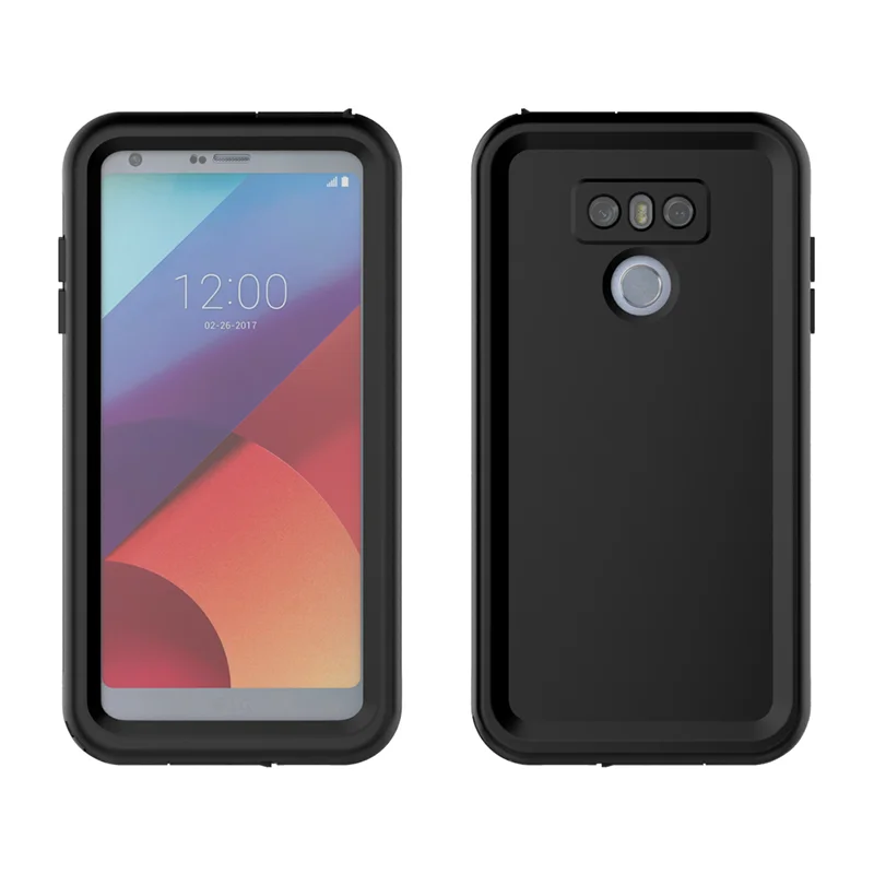 الفاخرة حالة ل lg g6 تحت الماء للماء ip68 الحقيقي برهان كوكه سباحة الغوص تغطية ل lg g6 الهاتف حالة شحن الهاتف أصحاب